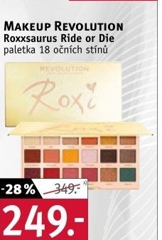 Paletka očních stínů Roxxsaurus Ride or Die Makeup Revolution