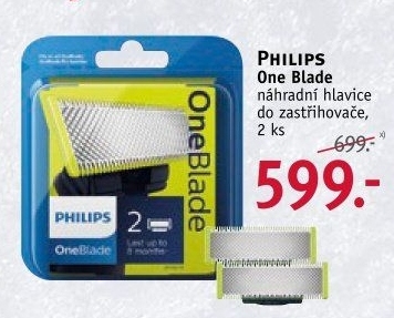 Philips OneBlade - náhradní hlavice na tvář