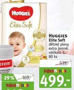 Pleny dětské Elite Soft Huggies