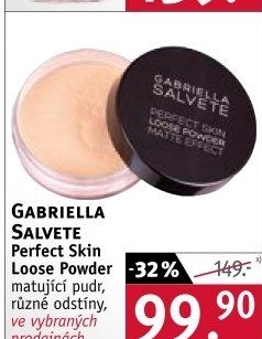 Pudr matující Perfect Skin Loose Powder Gabriella Salvete