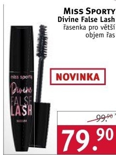 Řasenka Divine False Lash Miss Sporty