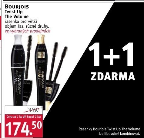Řasenka Twist Up The Volume Bourjois