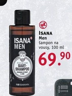 Šampon na vousy Isana men
