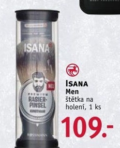 Štětka na holení Isana men