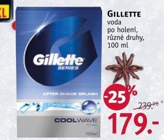 Voda po holení Gillette