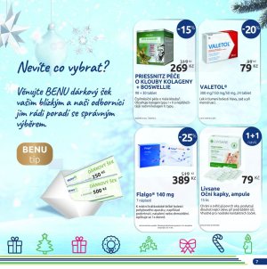 akční leták BENU Lékárna 1.12.2019-31.12.2019