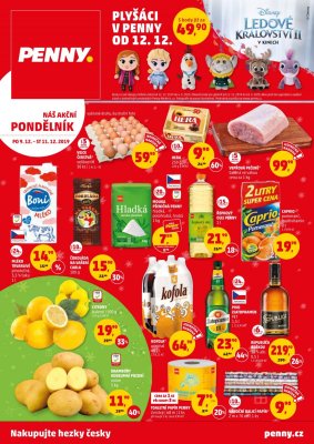 akční leták Penny Market 9.12.2019-11.12.2019