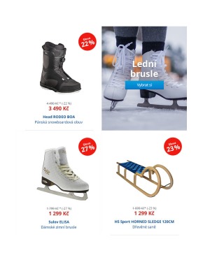 akční leták Sportisimo 8.12.2019-13.12.2019