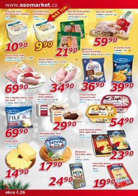 akční leták ESO MARKET 18.12.2019-31.12.2019