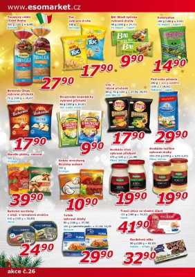 akční leták ESO MARKET 18.12.2019-31.12.2019
