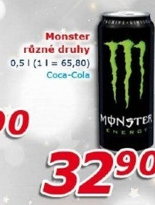 Energetický nápoj Monster Energy