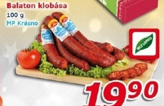 Klobása Balaton Krásno