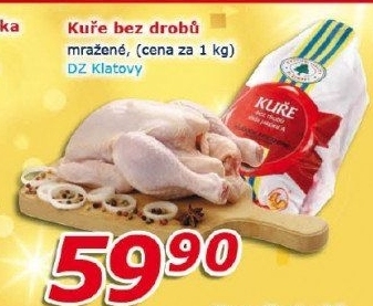 Kuře mražené DZ Klatovy