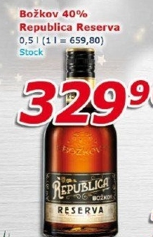Rum Republica Reserva Božkov