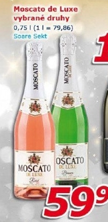 Sekt De Luxe Moscato
