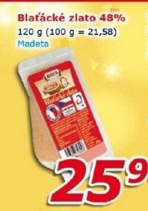Sýr Blaťácké zlato Madeta