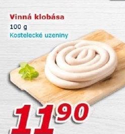 Vinná klobása Kostelecké uzeniny