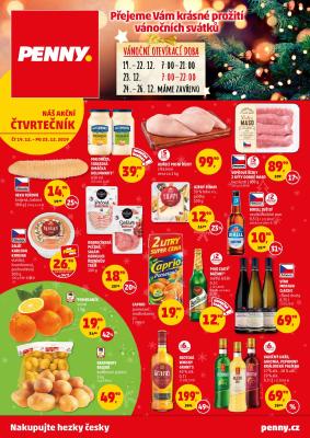 akční leták Penny Market 19.12.2019-23.12.2019