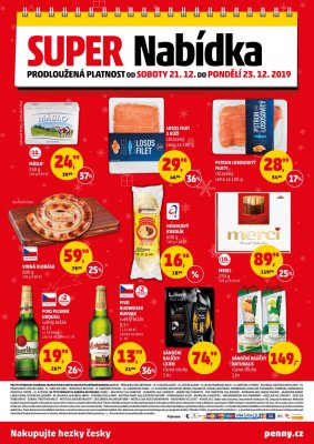akční leták Penny Market 19.12.2019-23.12.2019