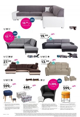 akční leták Möbelix 22.12.2019-5.1.2020