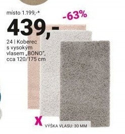 KOBEREC S VYSOKÝM VLASEM „BONO“