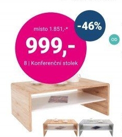 KONFERENČNÍ STOLEK „CALA LUNA“