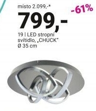 LED STROPNÍ SVÍTIDLO „CHUCK“