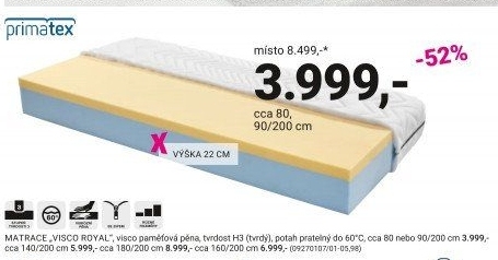 MATRACE „VISCO ROYAL“