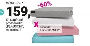 NAPÍNACÍ PROSTĚRADLO „FLAUSCHI“