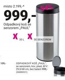 ODPADKOVÝ KOŠ „PAUL“