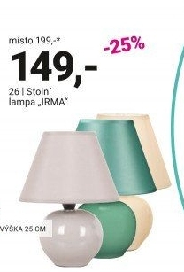 STOLNÍ LAMPA „IRMA“