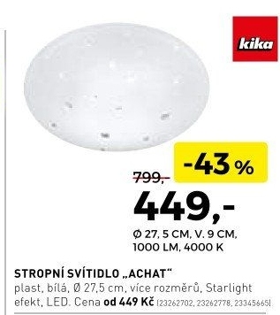 Stropní svítidlo Achat
