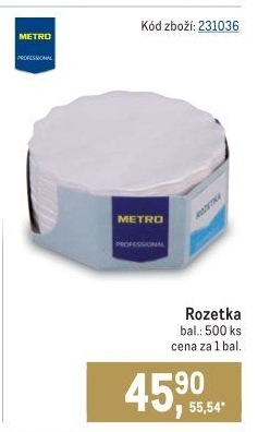 Rozetka ubrousky Metro Professional