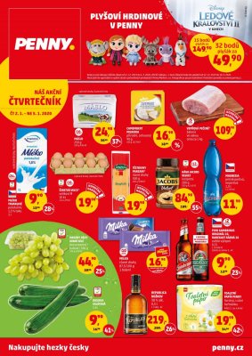 akční leták Penny Market 2.1.2020-5.1.2020