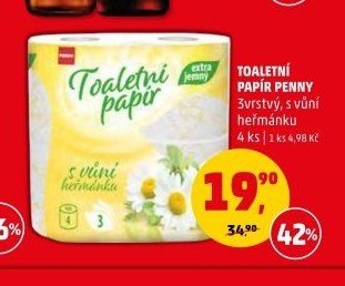 TOALETNÍ PAPÍR PENNY