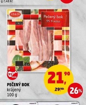 PEČENÝ BOK krájený