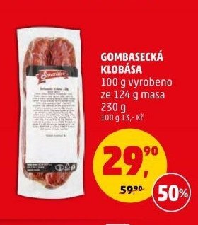 GOMBASECKÁ KLOBÁSA