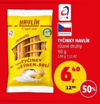 TYČINKY HAVLÍK