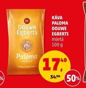 KÁVA PALOMA DOUWE EGBERTS