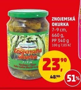 ZNOJEMSKÁ OKURKA