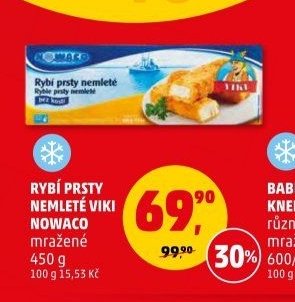 RYBÍ PRSTY NEMLETÉ VIKI NOWACO mražené