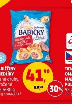 BABIČČINY KNEDLÍKY různé druhy, mražené