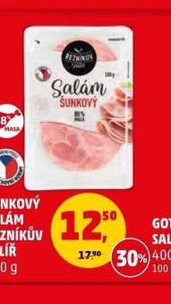 ŠUNKOVÝ SALÁM ŘEZNÍKŮV TALÍŘ