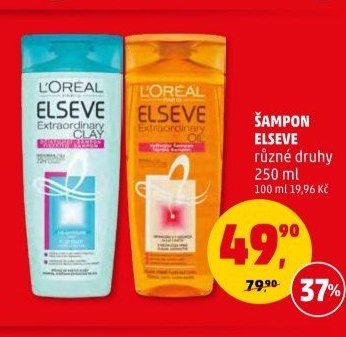 ŠAMPON ELSEVE různé druhy 250 ml
