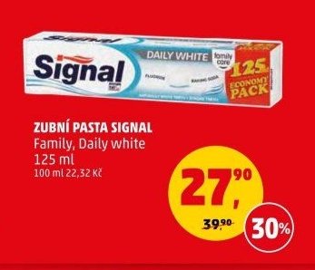 ZUBNÍ PASTA SIGNAL Family, Daily white 125 ml