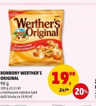 BONBONY WERTHER'S ORIGINAL