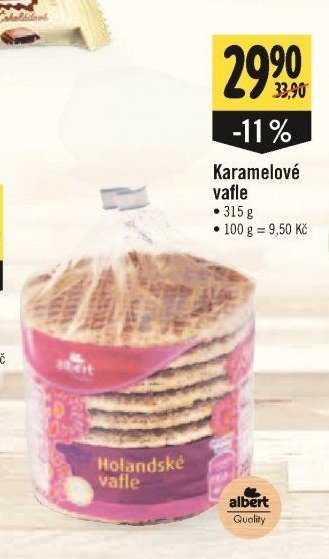 Karamelové vafle