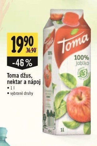 Toma džus, nektar a nápoj