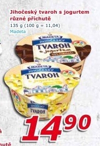 Dezert tvaroh s jogurtem jihočeský Madeta
