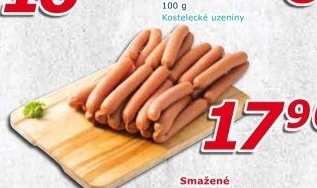 Párky s nivou Kostelecké uzeniny